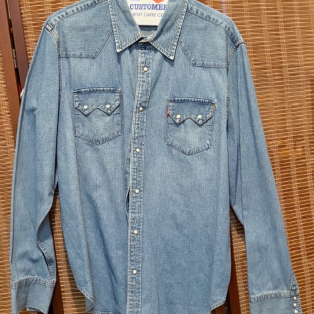 Men's Levi Denim Shirt - Size XL